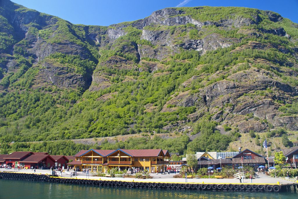 Flåm village