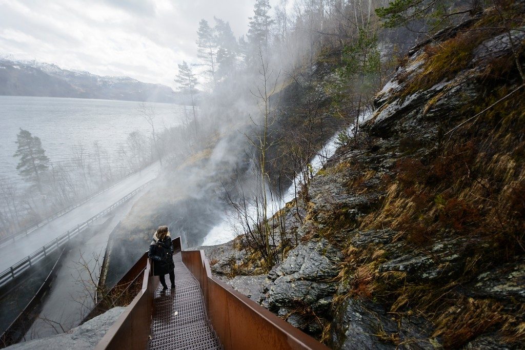 Svandalsfossen waterfall